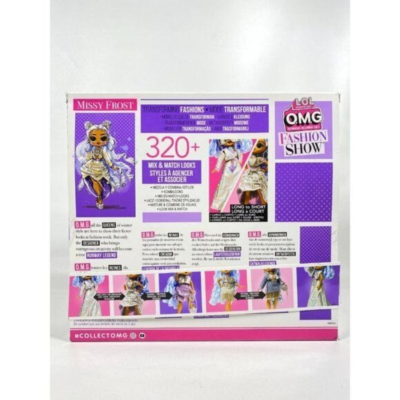 LOL Surprise OMG Fashion Show Style Edition Missy Frost Doll Playset Blue - Picture 4 of 9
